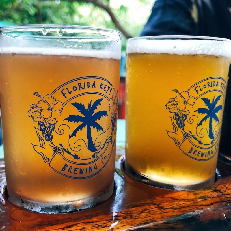 Tasting at Florida Keys Brewery