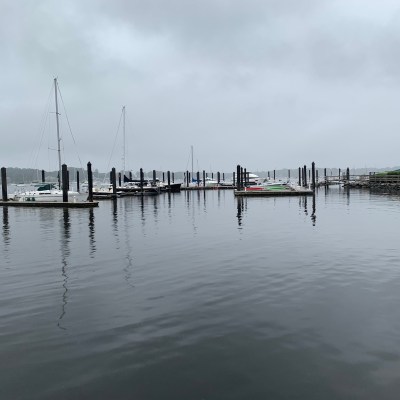 Bristol, Rhode Island, waterfront.