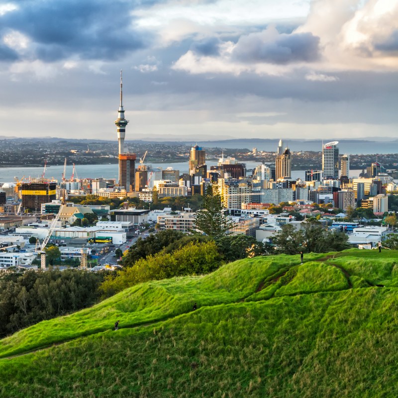 Auckland, New Zealand skyline