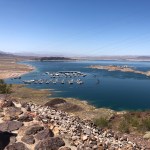 Lake Mead from above.