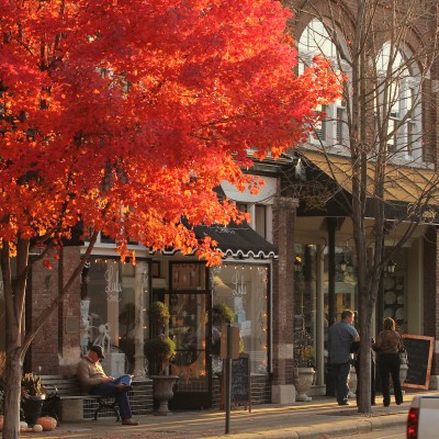 Main Street in Franklin, Tennessee.