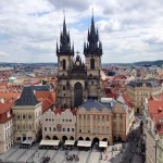 Prague. Old Town Square - View from the Old Town Hall Tower