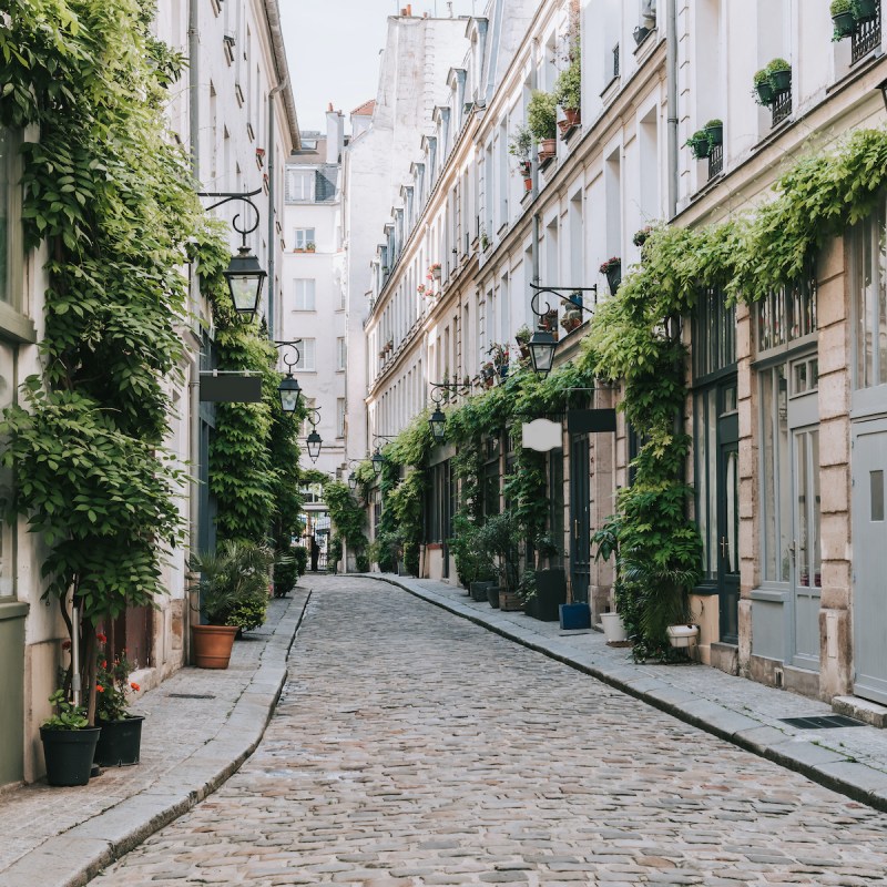 Quiet Paris Street