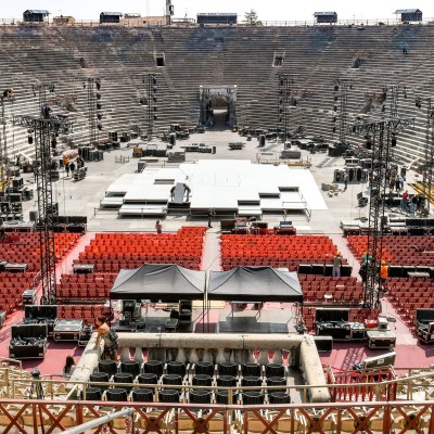 The Arena in Verona, Italy.