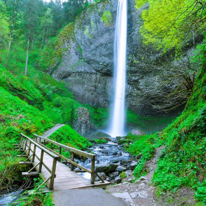 Beautiful Columbia River Gorge Air Tour