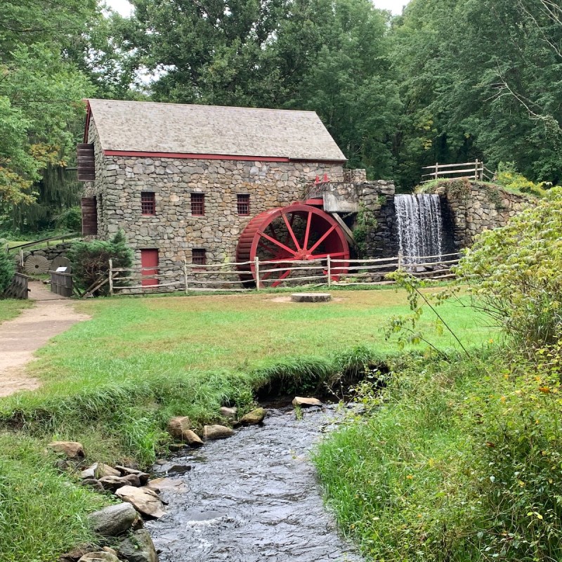 Grist Mill in Sudbury, Massachusetts.