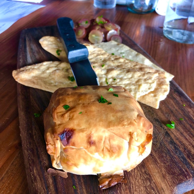 The baked brie at Purple
