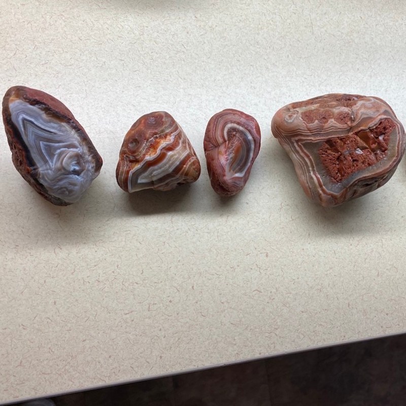 Lake Superior Agates From Russ Clarke's Collection