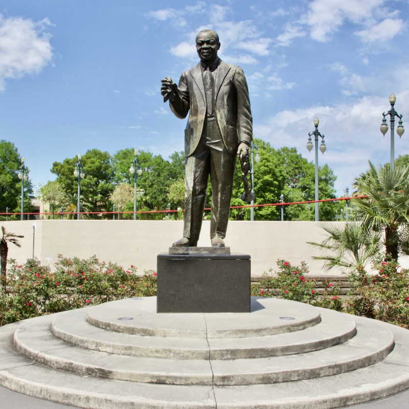 Statue in Louis Armstrong Park, New Orleans
