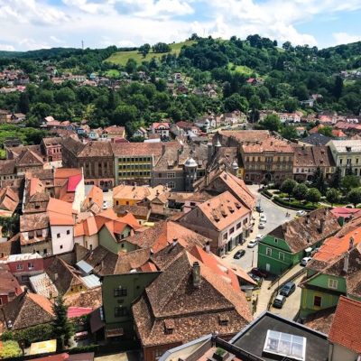 Sighișoara, View from Clock Tower
