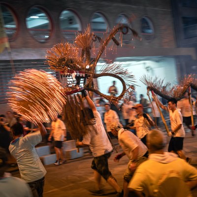 Tai Hang Fire Dragon Dance Festival 2019.