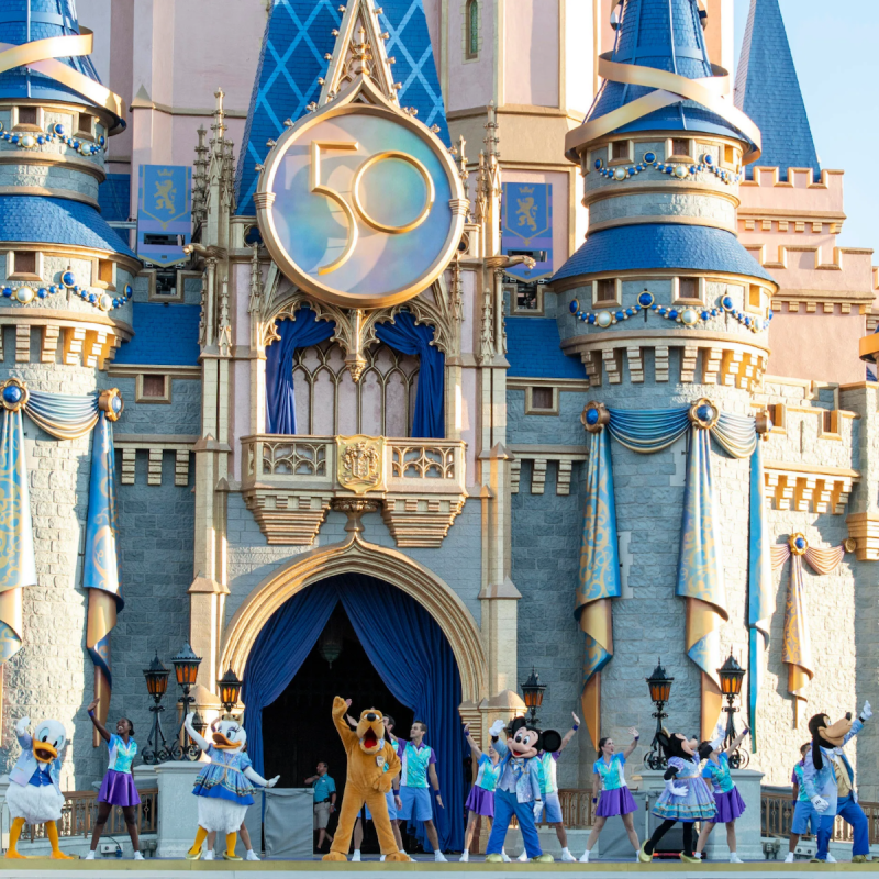 Disney Castle 50th