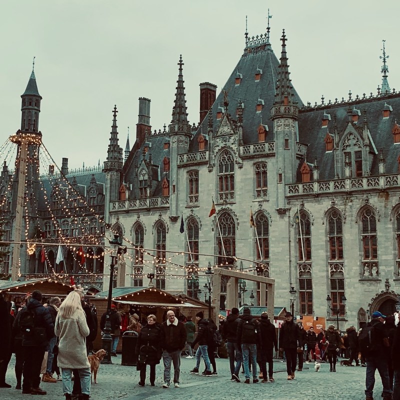 Bruges Christmas market.