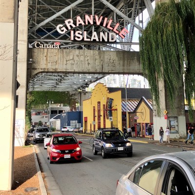 Entrance to the Granville Island Public Market