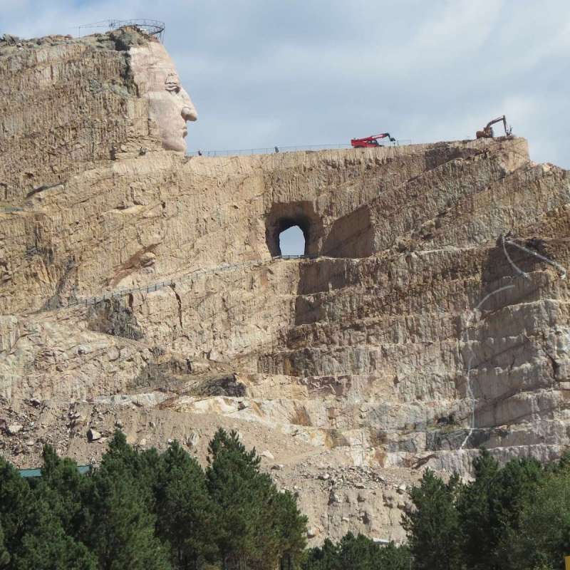 Crazy Horse Memorial near Rapid City, SD.