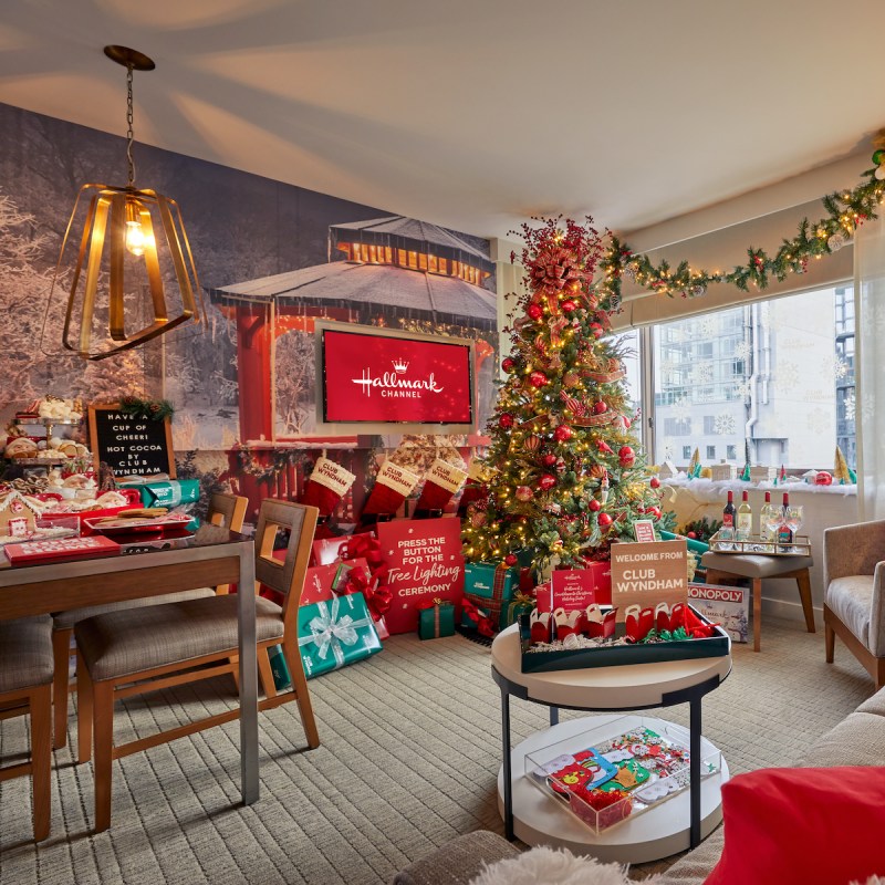 Club Wyndham NYC Christmas suite