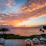 View of sunset from Wailea Beach Resort - Marriott, Maui