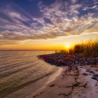 Sunset at Rehoboth Bay, Delaware