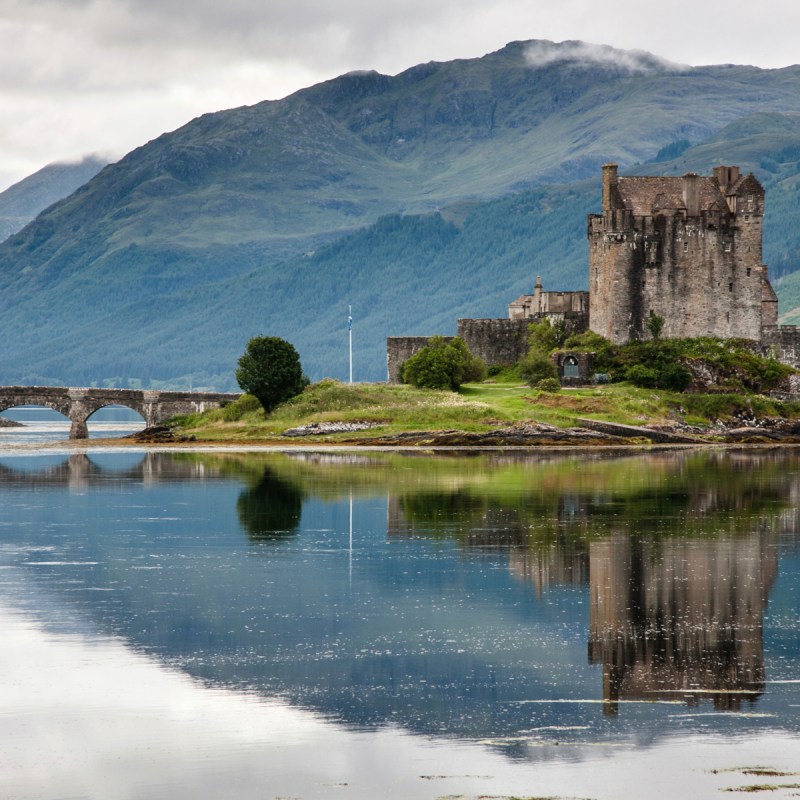 Eilean Donan Castle, Loch Duich, Scotland, UK