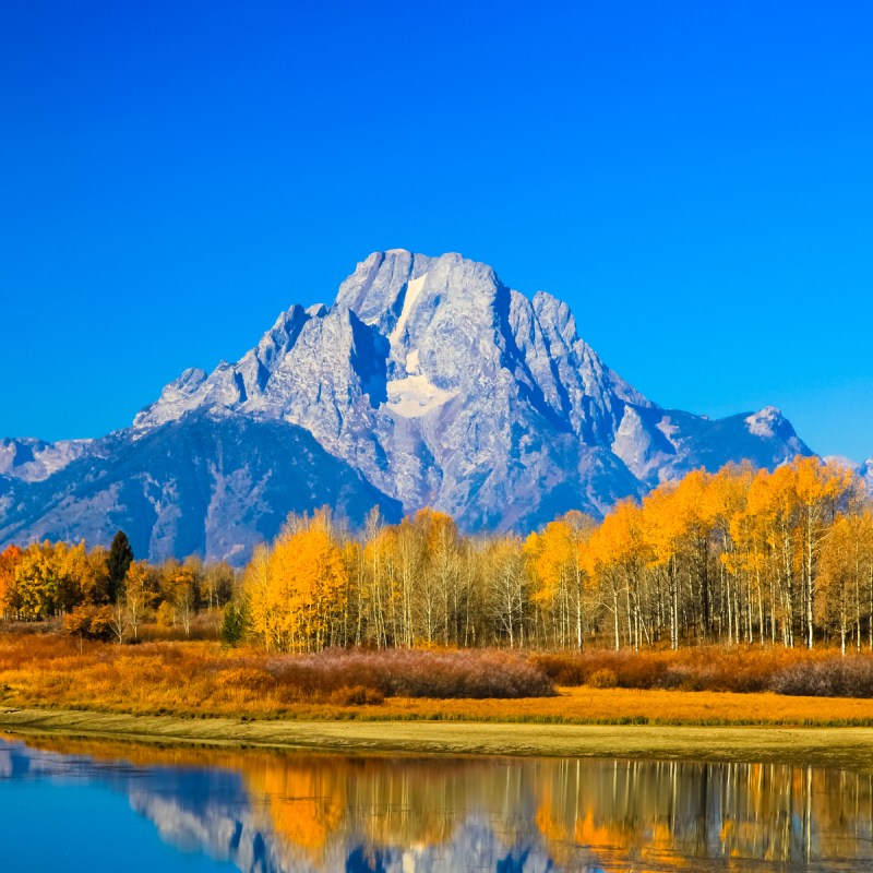 amazing mountains in Grand Teton National Park