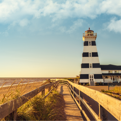 West Point Lighthouse, Prince Edward Island , Canada