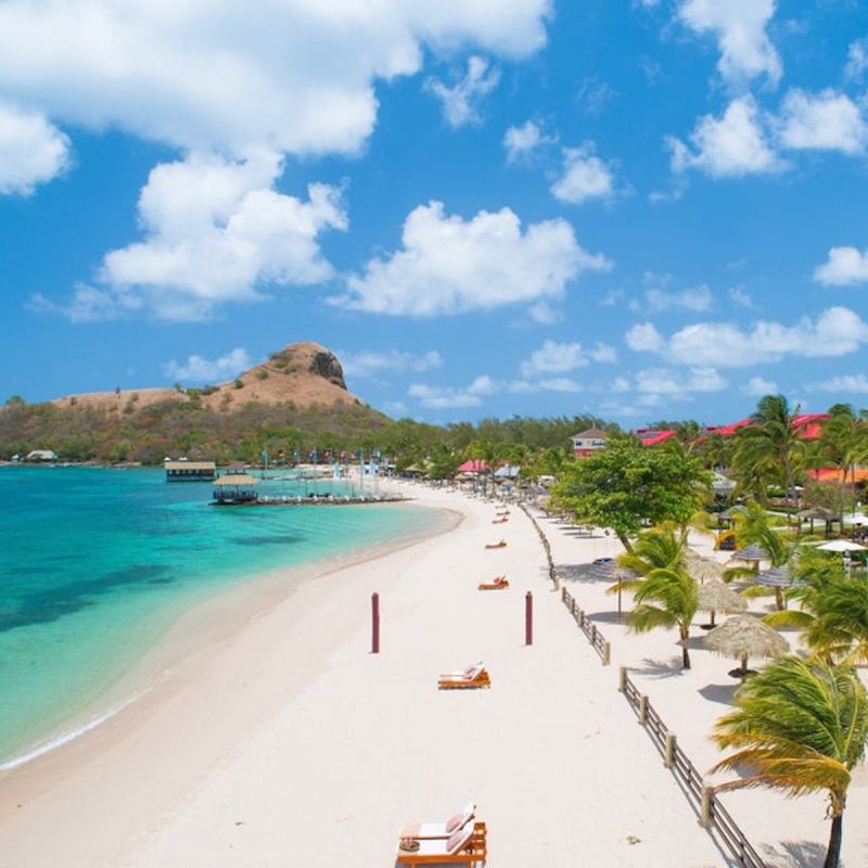 Grande St. Lucian Beach