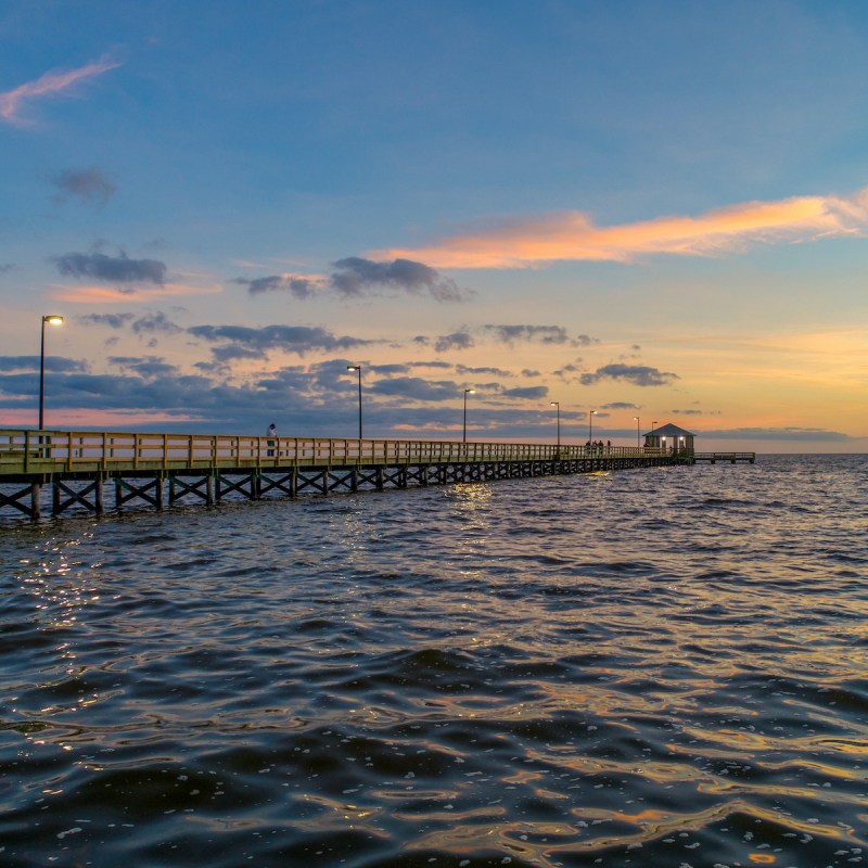 A pier in Biloxi, Mississippi