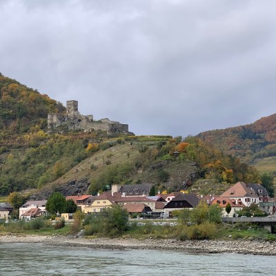 The Wachau Valley and the Danube River in Austria.