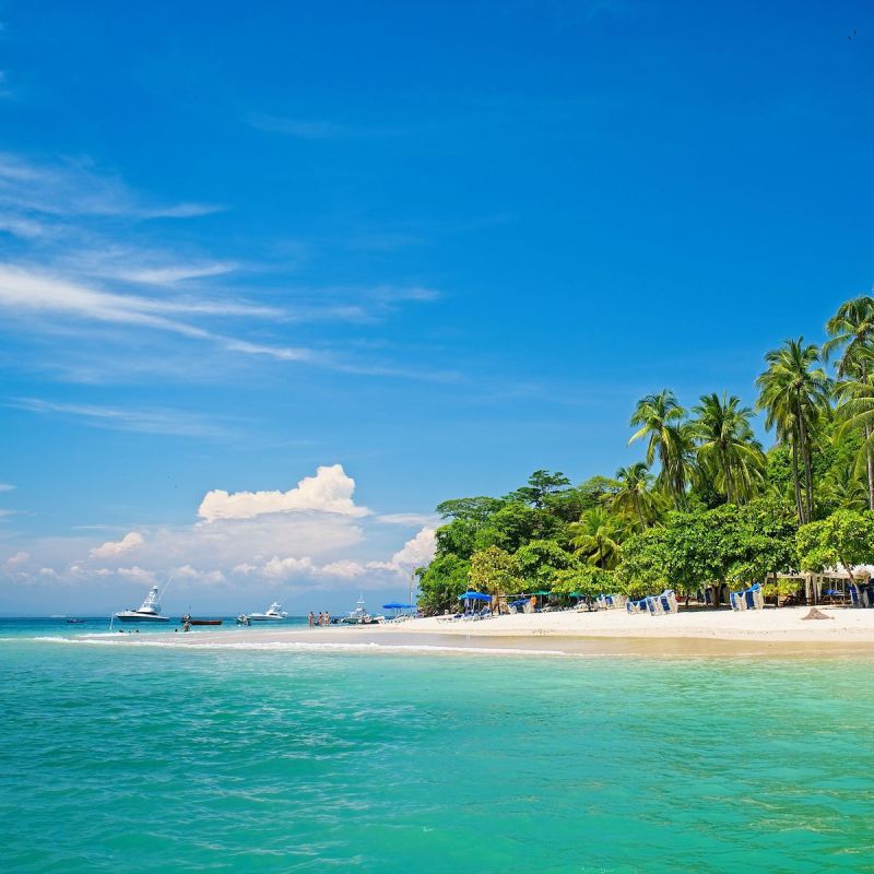 Costa Rican beach