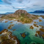 Torghatten Lofoten in Norway