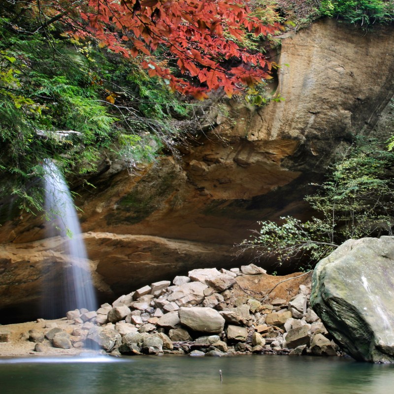 Old Man's Cave in Hocking Hills State Park.