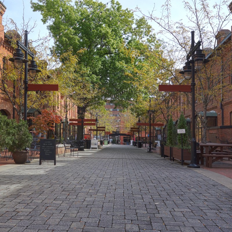 Converted warehouses in Durham, North Carolina