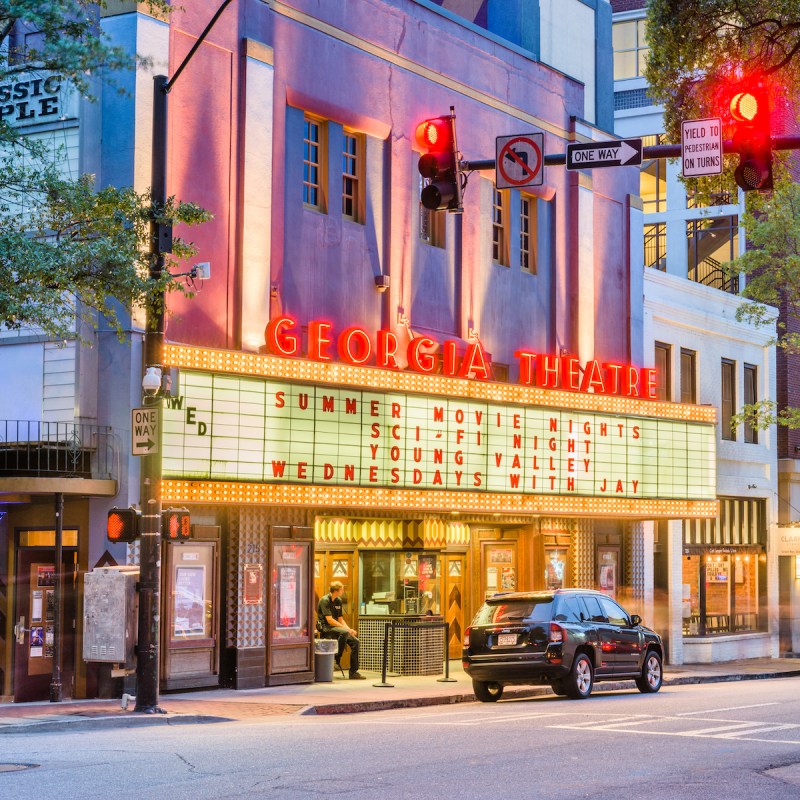 The Georgia Theater in Athens, Georgia