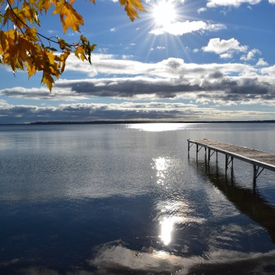 Sunrise over Lake Simcoe near Orillia