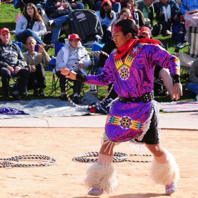 World Championship Hoop Dance Contest, 2011, at the Heard Museum in Phoenix, Arizona.