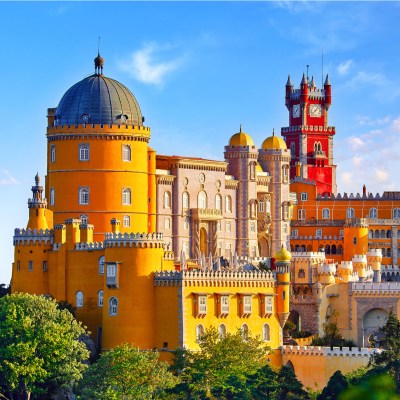 Palace of Pena in Sintra.
