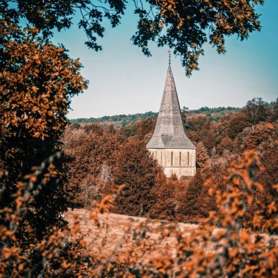 St. James Church, Shere, England.