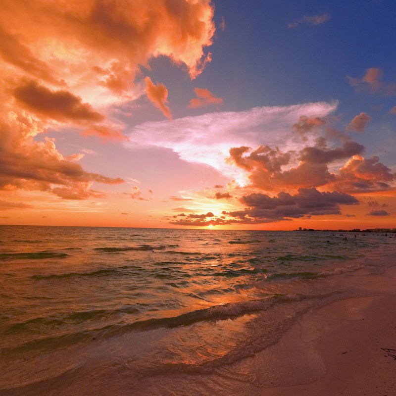 Sunset at Siesta Key Beach