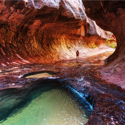 Narrows in Zion National Park, Utah.
