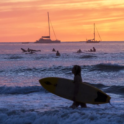 Playa Tamarindo in Costa Rica.