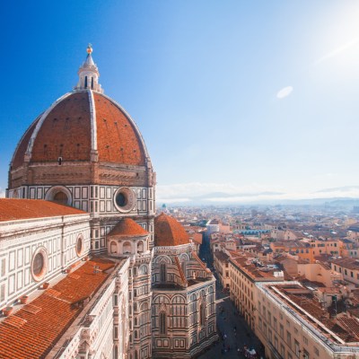 The Duomo in Florence, Italy.