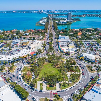 St Armands Circle Sarasota Florida Lido Key