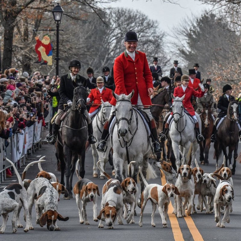 Christmas parade in Middleburg