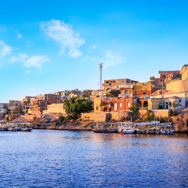 Nile River at Aswan, Egypt