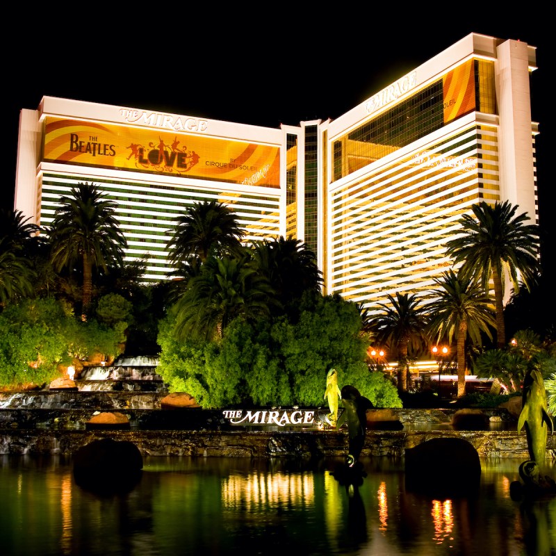 The Mirage Hotel in Las Vegas