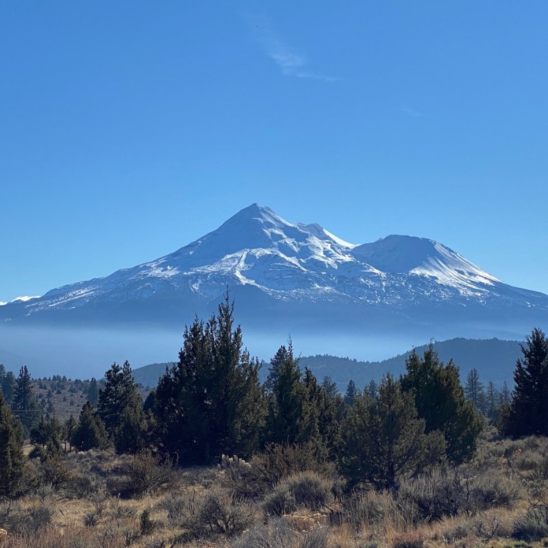 Mount Shasta, Cascade Mountains.