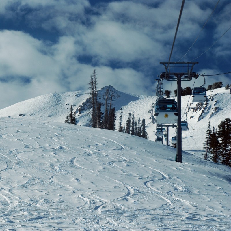 Snowbasin Ski Resort in Utah