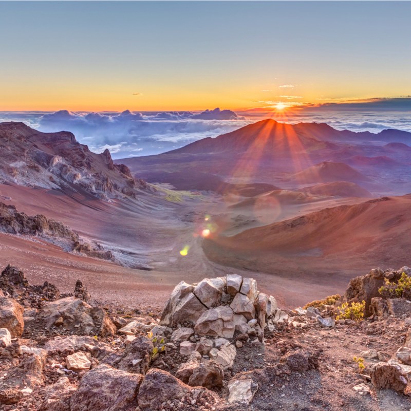 Haleakala Sunrise, Maui, Hawaii.
