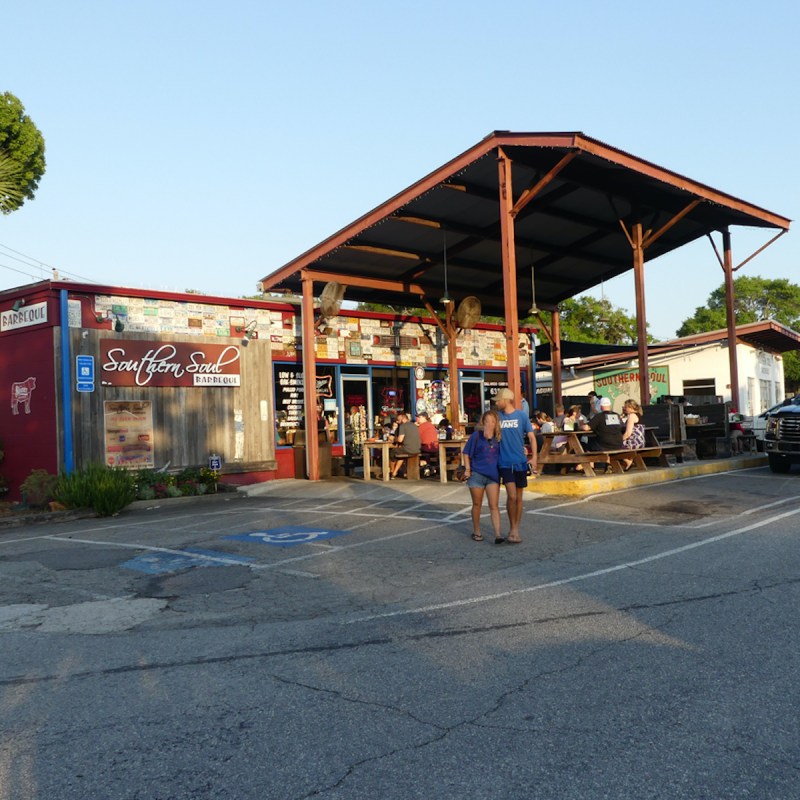 Southern Soul Smokehouse in St. Simons Island, Georgia.