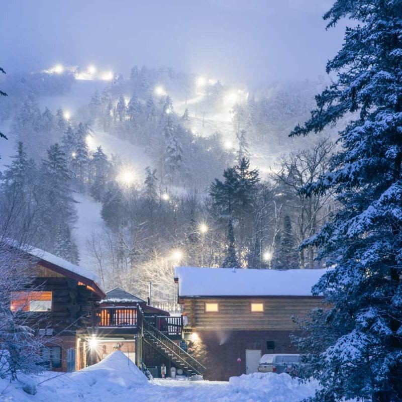 Mount Bohemia Night Skiing